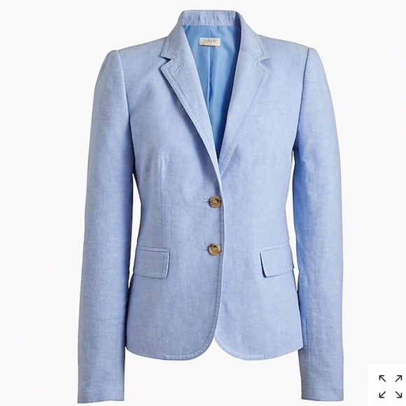 J. Crew Jackets & Blazers - ❤️SOLD❤️J. Crew Schoolboy Blazer Linen Cotton